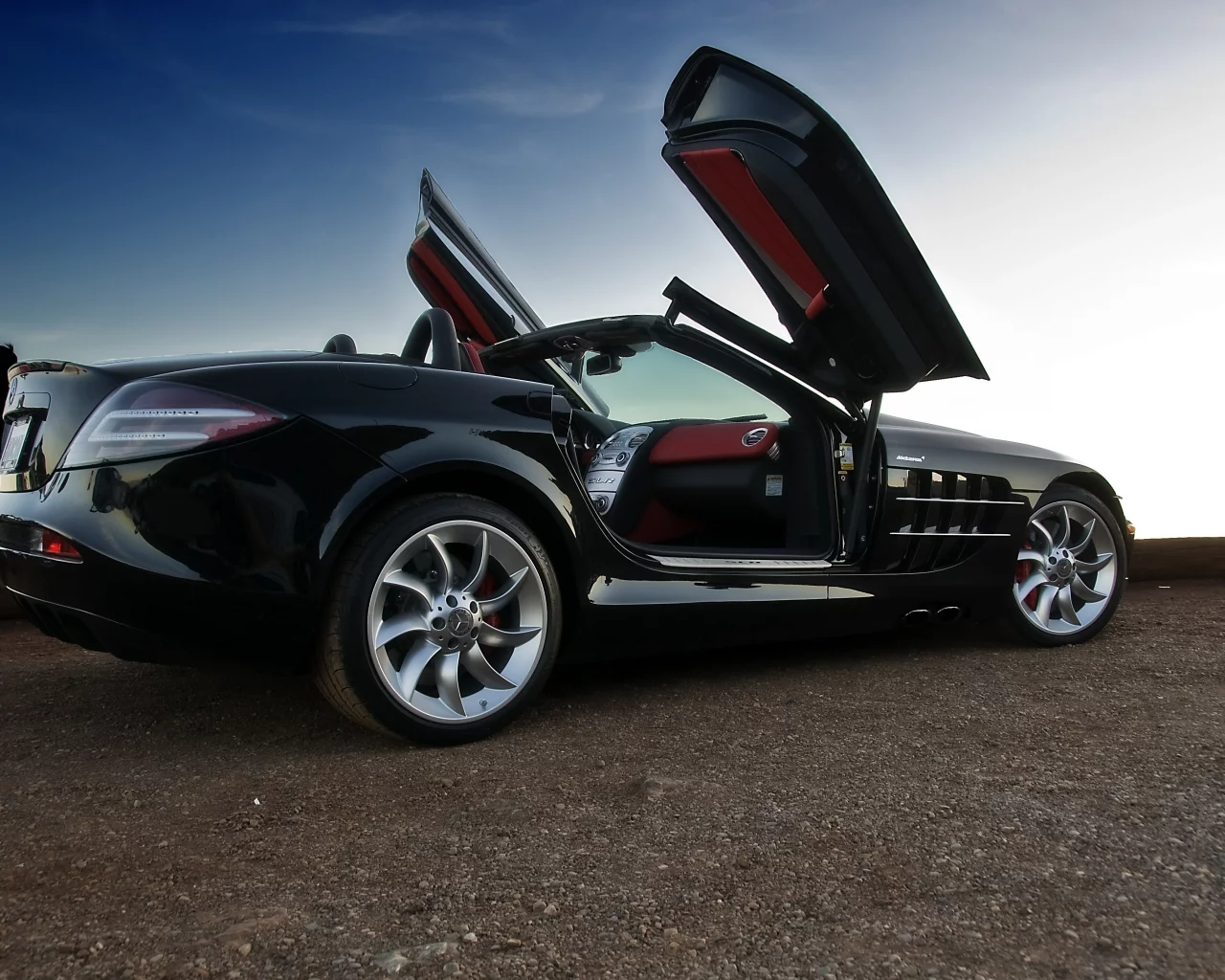 мерседес, mercedes, дорога, slr, maclaren, макларен