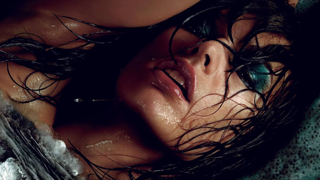 девушка, milla jovovich, мила евович, модель