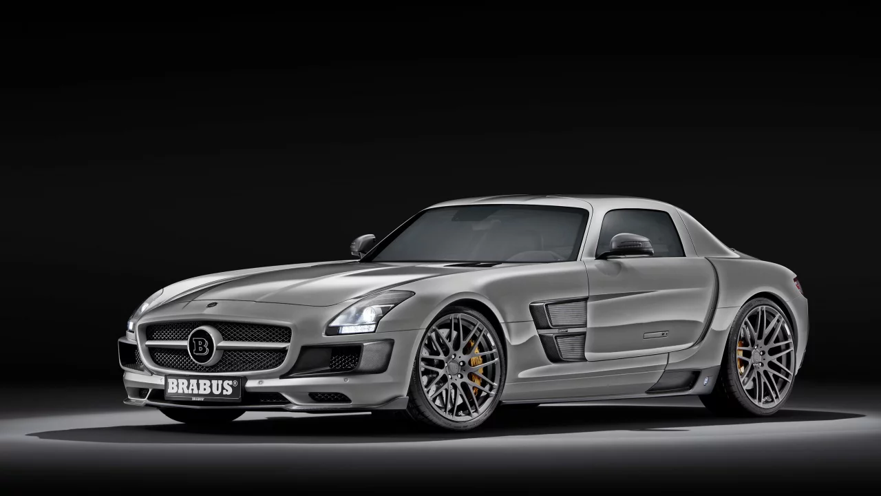 brabus, sls amg, auto wallpapers, машины, mercedes, обои