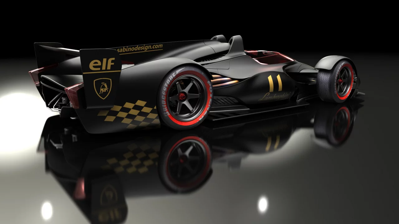 болид, lamborghini, f2, lmp