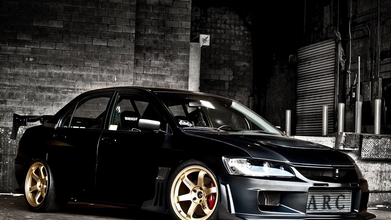 тюнинг, чёрный, lancer, evolution 9, mitsubishi, эволюшн, лансер, мицубиси, do luck