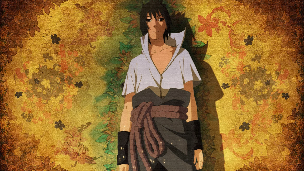 саске, стоит, uchiha, учиха, фон, sasuke, взгляд, naruto, абстракции