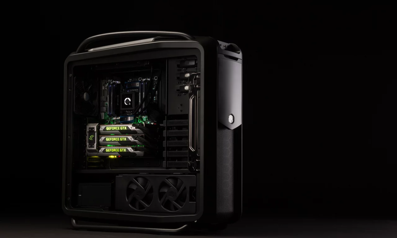 nvidia, компьютер, стильный, pc, geforce gtx titan, мощный