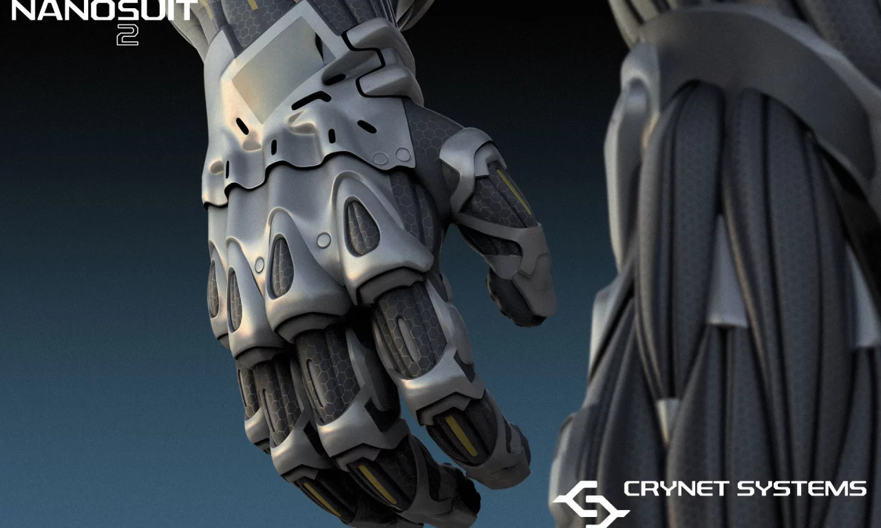 нанокостюм, перчатка, crysis 2, nanosuit
