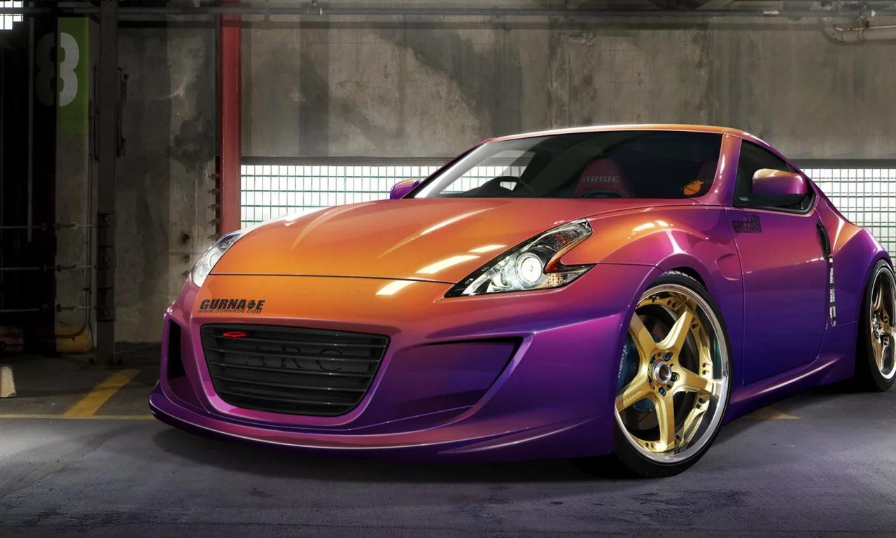 370z, подземка, тюнинг