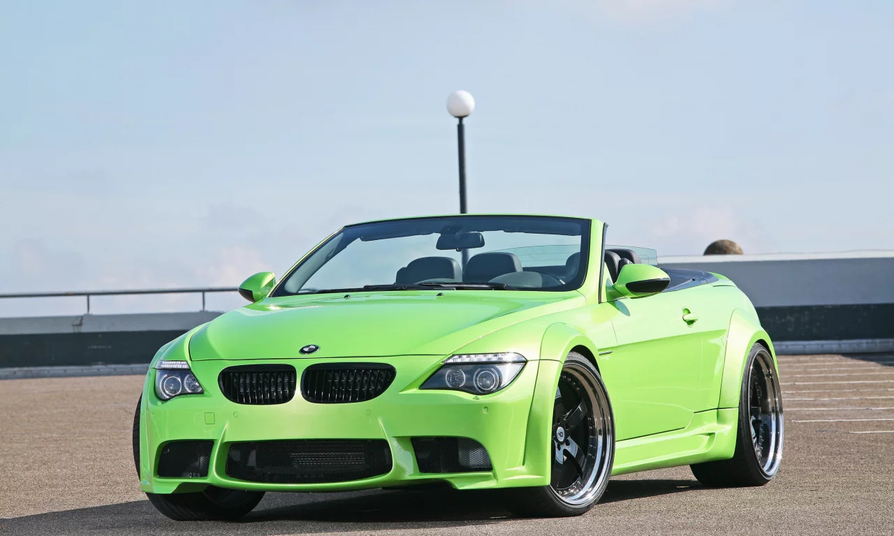 car, sky, 2400x1600, машина, небо, bmw 6 series mr600 gt, tuning