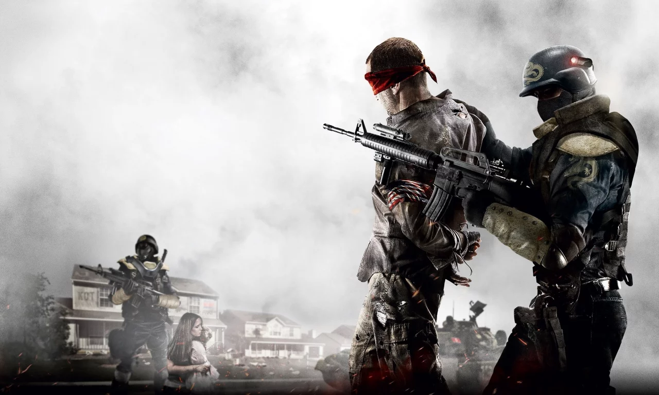 оружие, homefront, солдат, обои