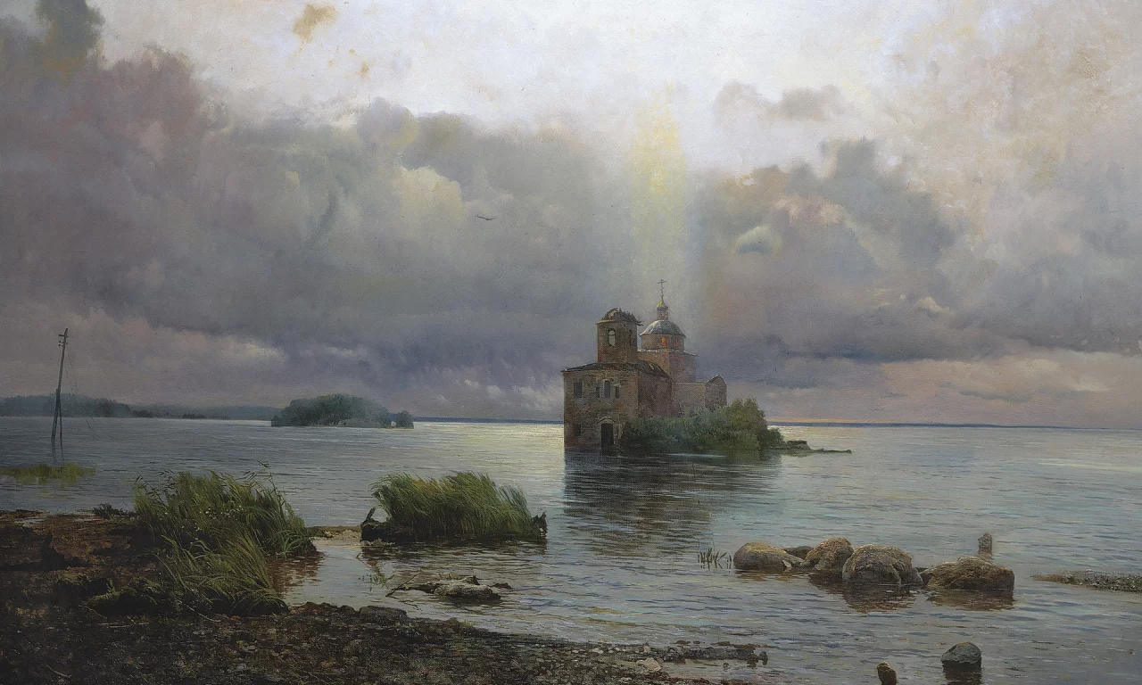 картина, афонин, голгофа русского севера