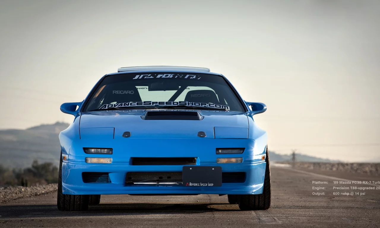мазда, mazda rx7, тюнинг, 1989