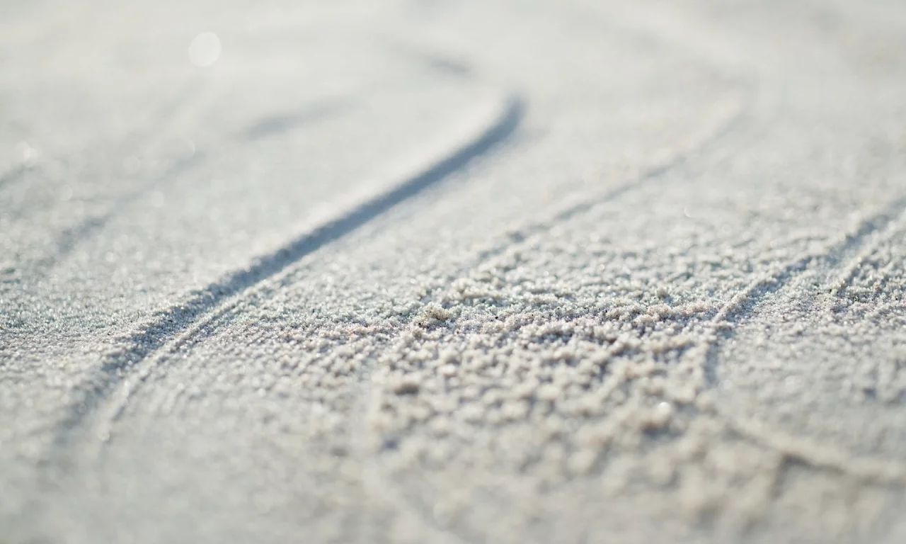следы, линии, 1920x1200, lines, prints, macro, sand, песок, макро