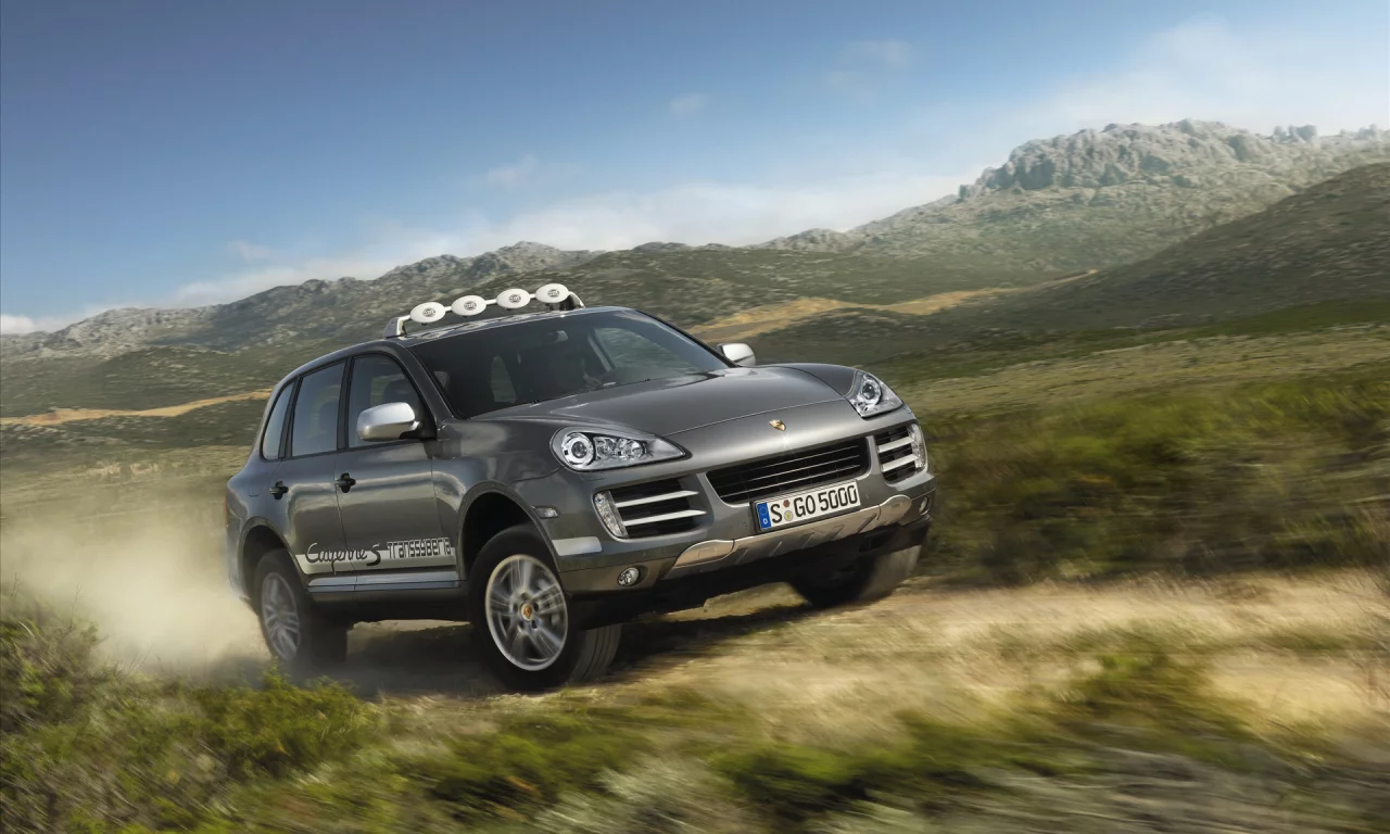 скорость, небо, равнины, porche, transsyberia, cayenne s
