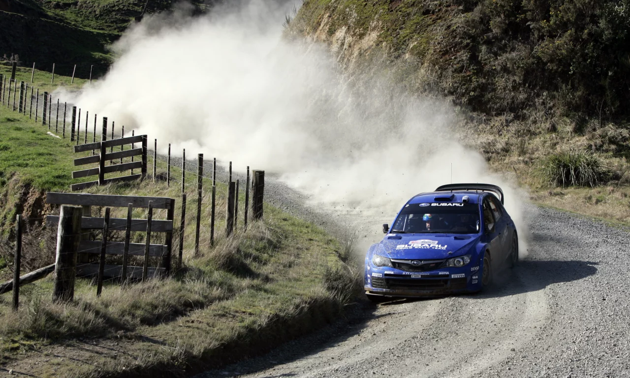 пыль, ралли, wrc, sti, поворот, solberg, rally, wrx, impreza, subaru, petter