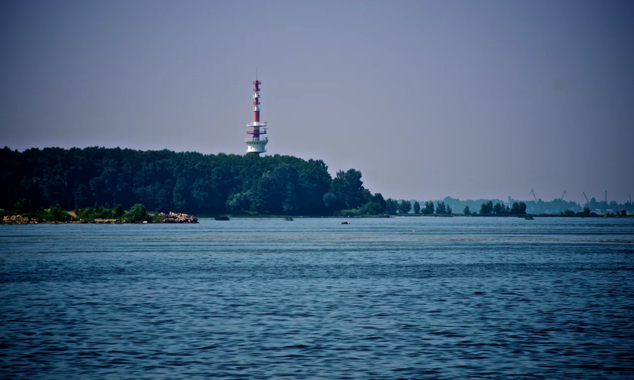 маяк, море, петергоф