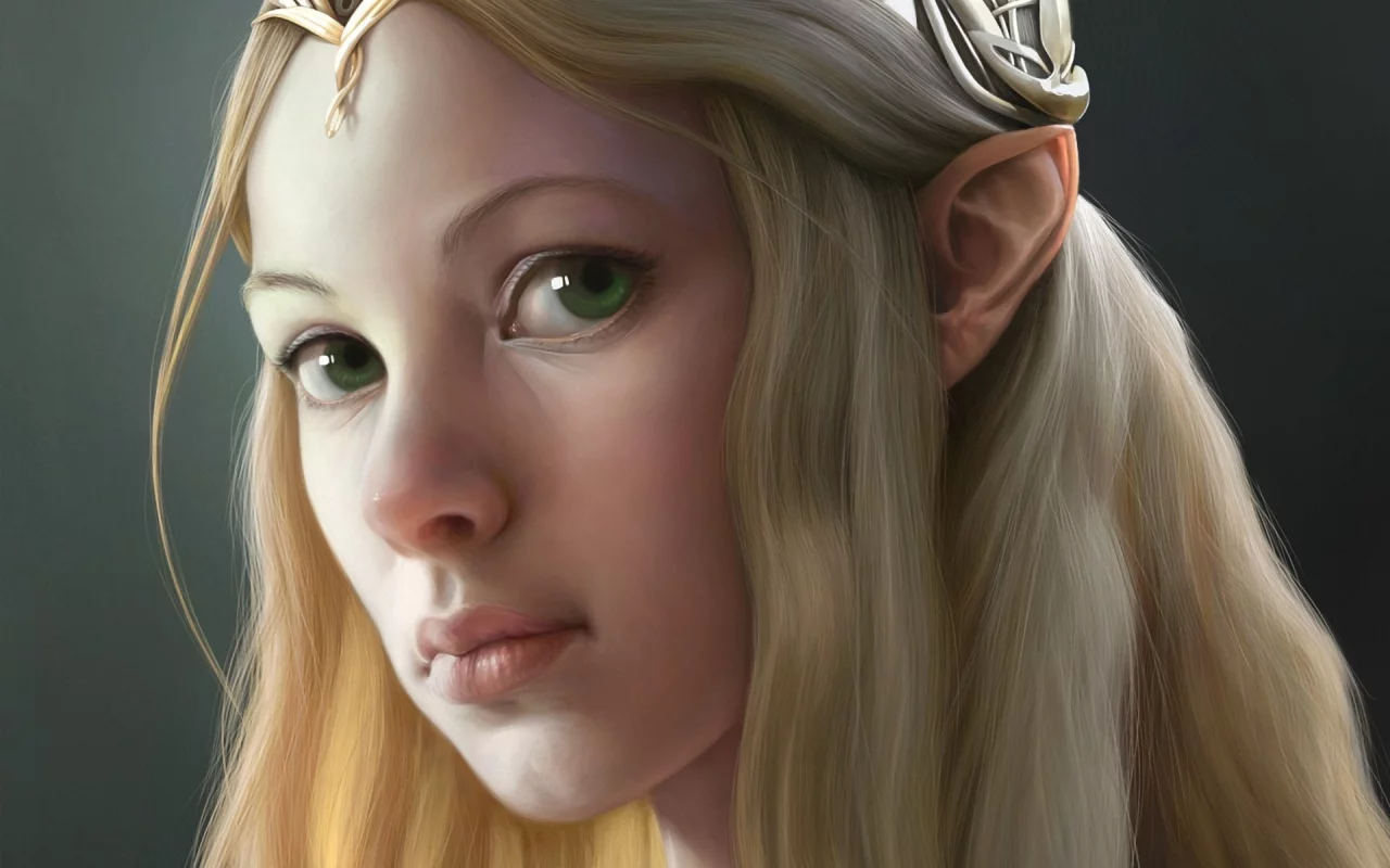 corrado vanelli, арт, galadriel, властелин колец, the lord of the rings