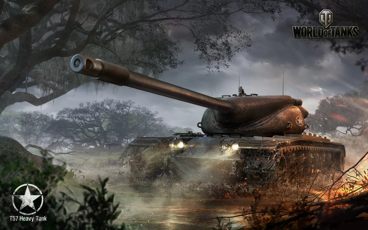 T57 Heavy Tank, Art, Арт, war, world of tanks, танк, мир танков, война, wot