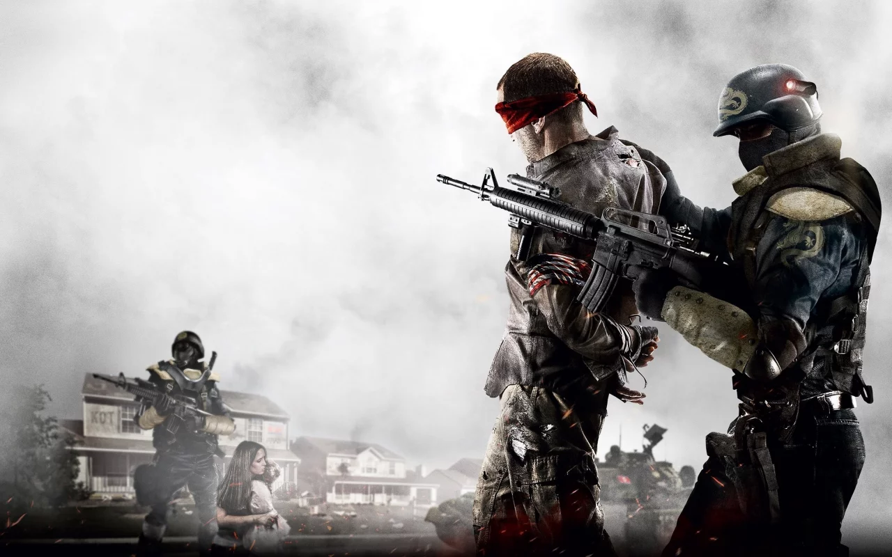 оружие, homefront, солдат, обои