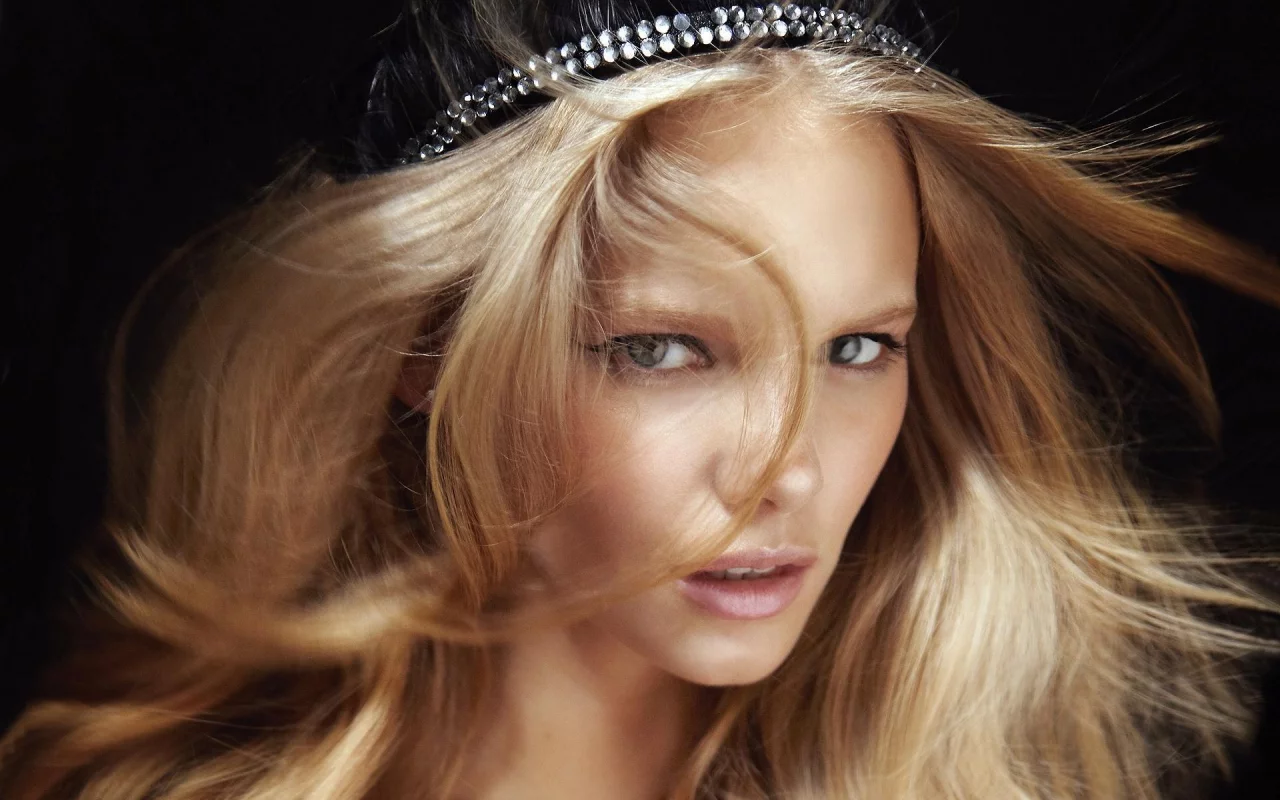 темный фон, модель, marloes horst, взгляд, красота