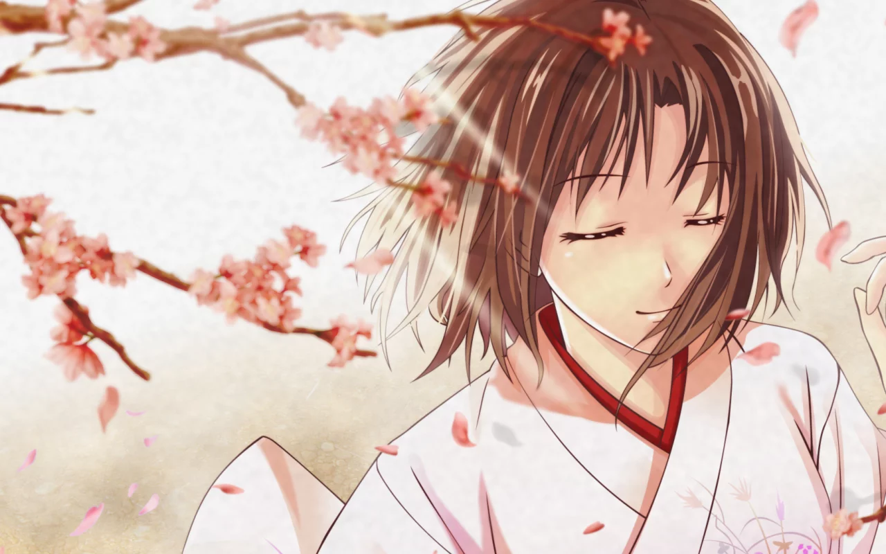 девушка, аниме, сад грешнков, shiki ryougi, kara no kyoukai