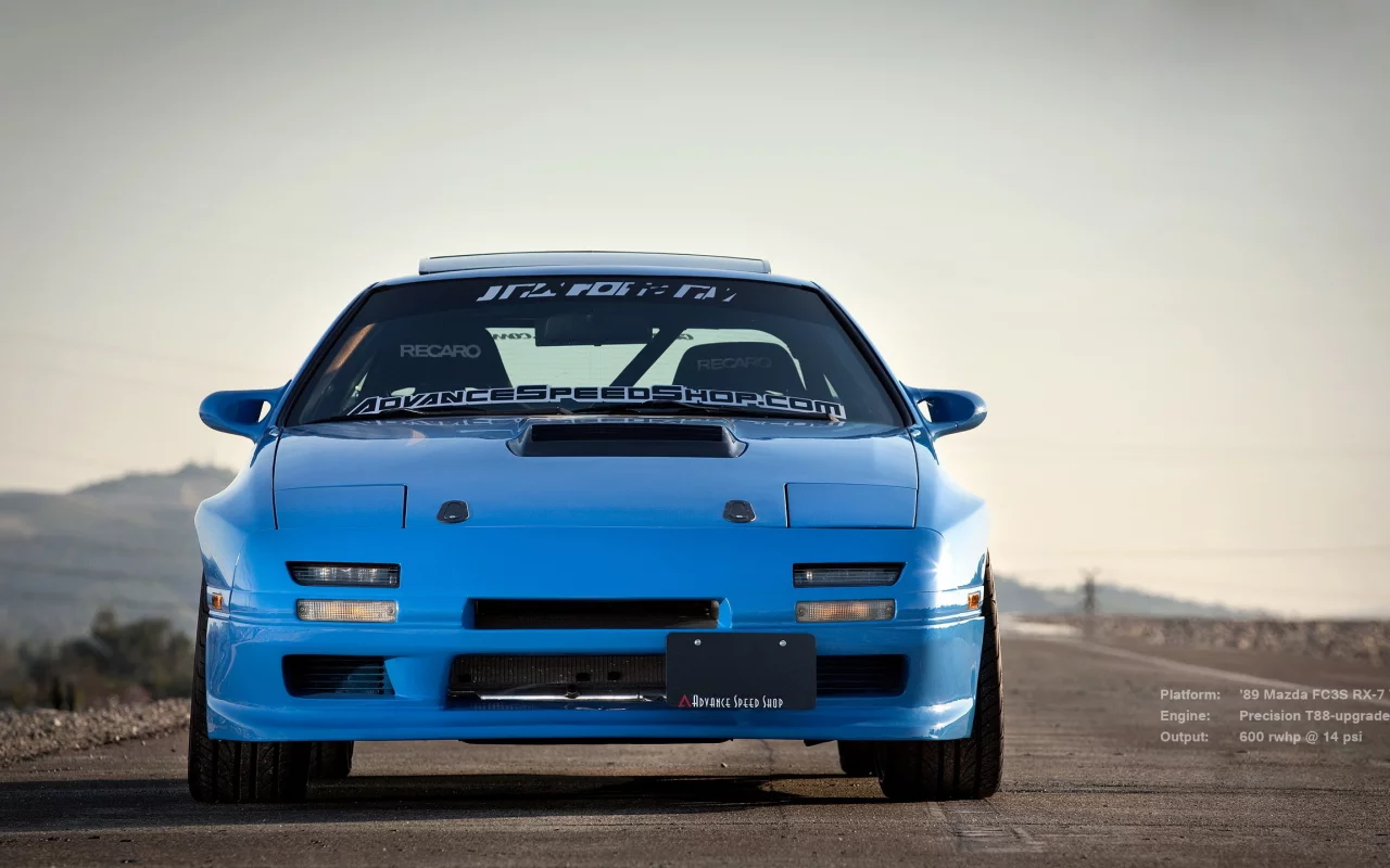 мазда, mazda rx7, тюнинг, 1989