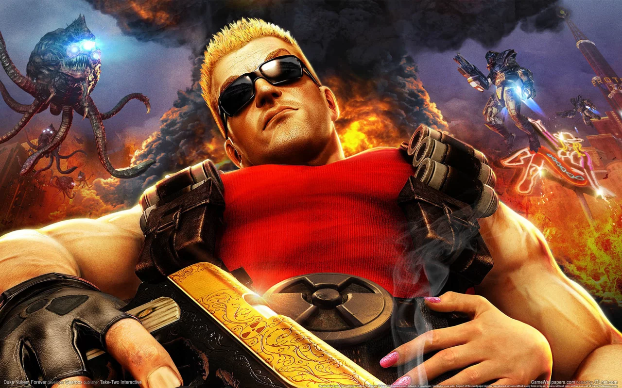 осьминоги, duke nukem forever, мужик