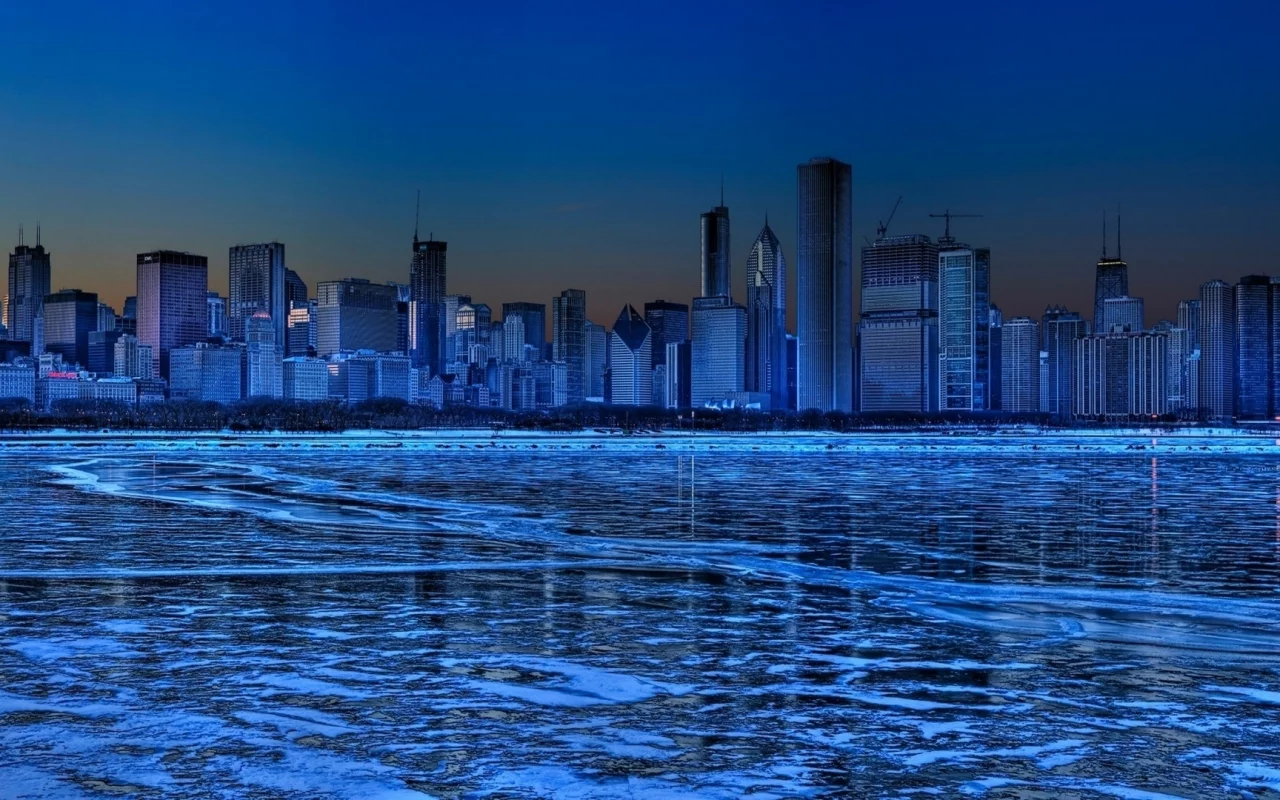chicago, здание, город, сша, пейзаж, чикаго, природа