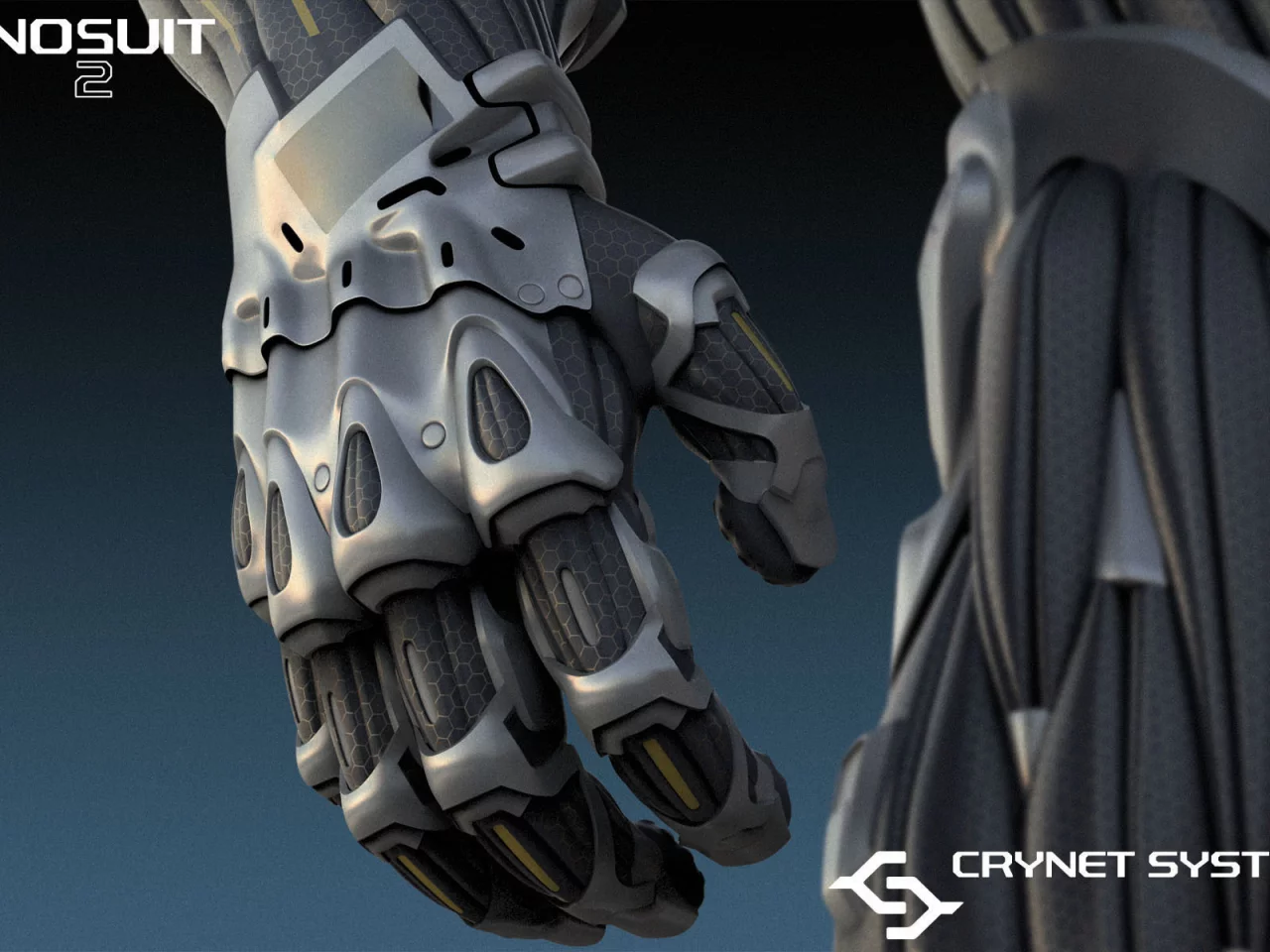 нанокостюм, перчатка, crysis 2, nanosuit