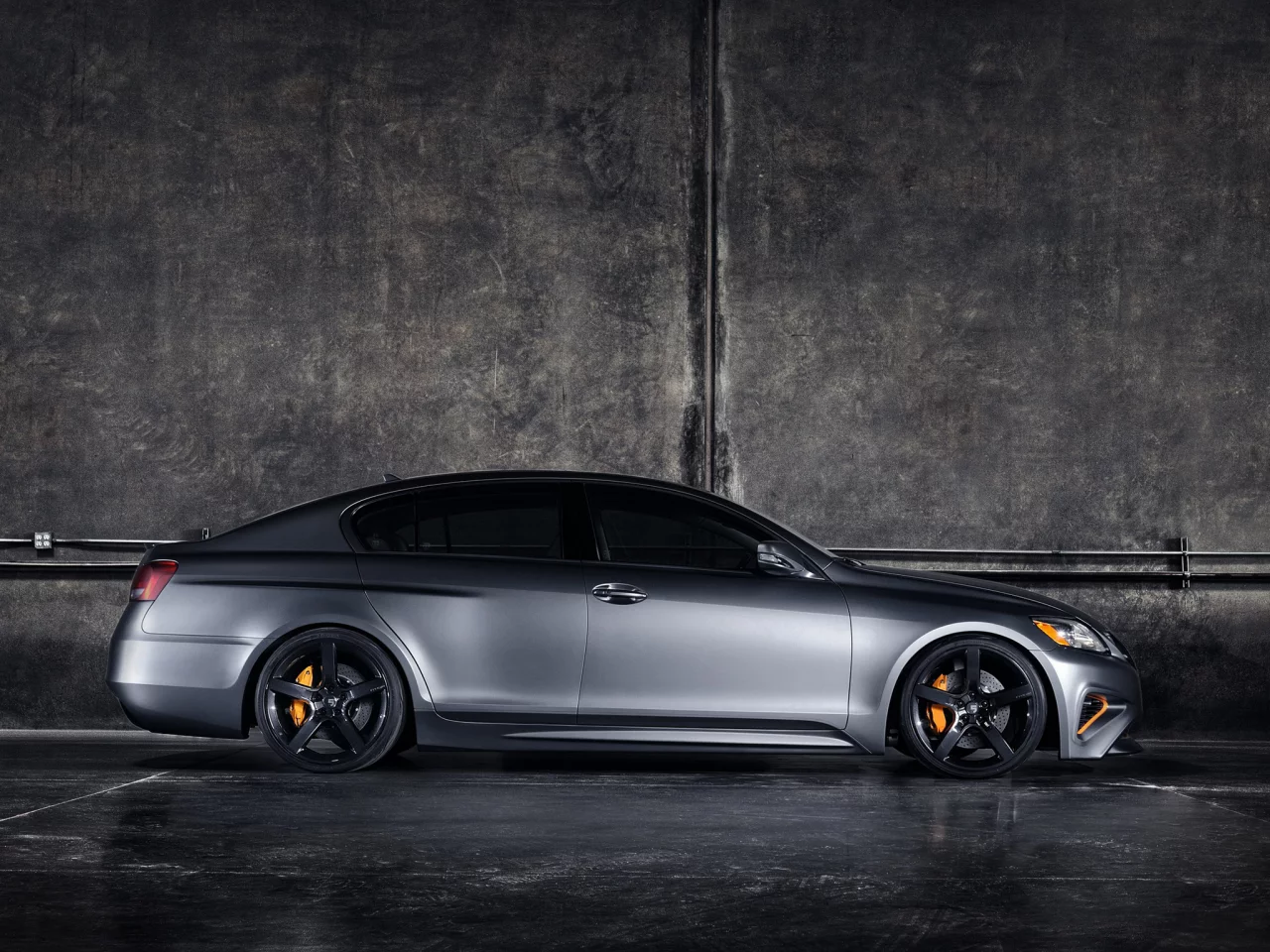 lexus, gs460, five, axis, боковая часть