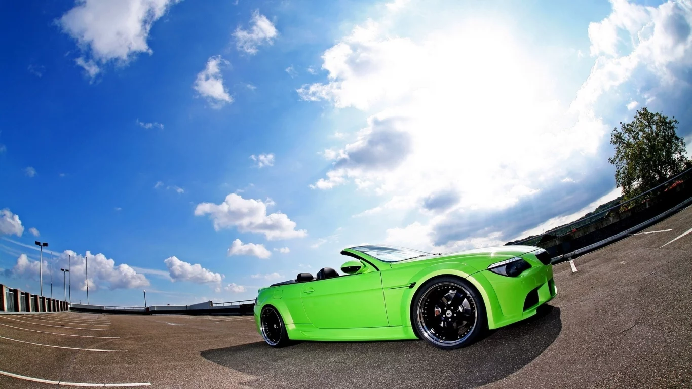 bmw 6 series, green, auto