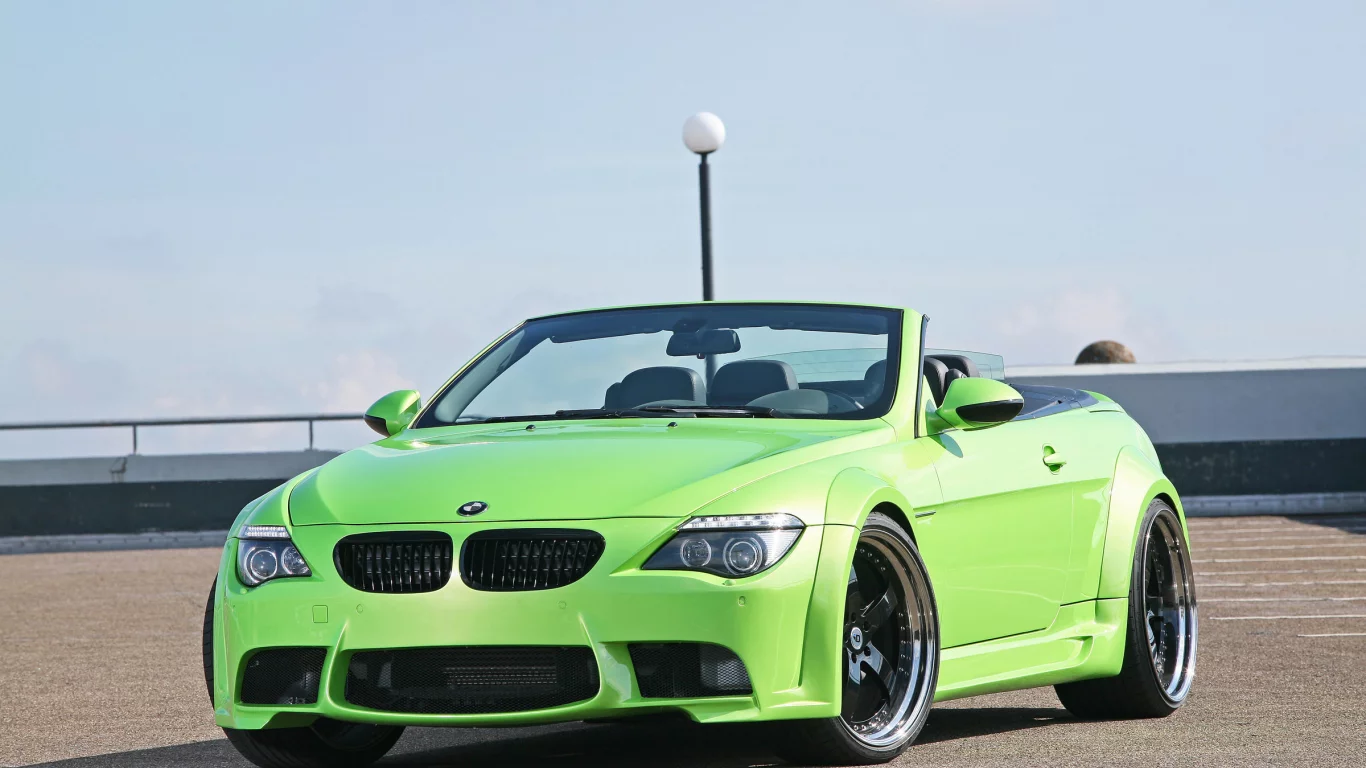 car, sky, 2400x1600, машина, небо, bmw 6 series mr600 gt, tuning