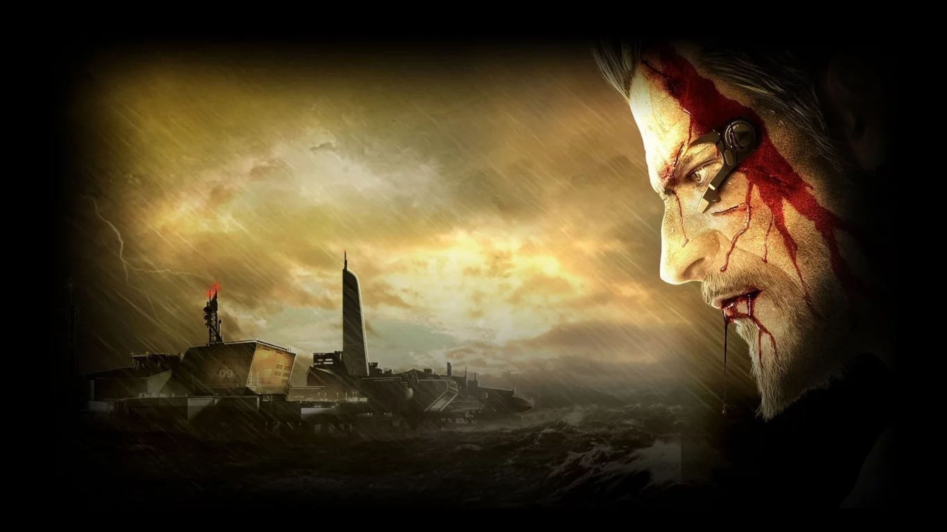 адам дженсен, human revolution, кровь, dlc, дополнение, missing link, deus ex, adam jensen