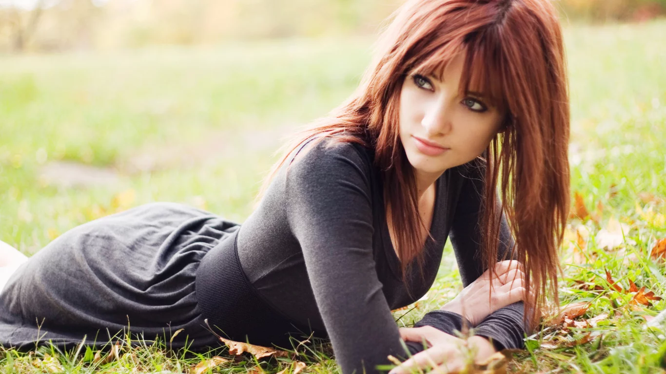 взгляд, рыжая, susan coffey, девушка, модель
