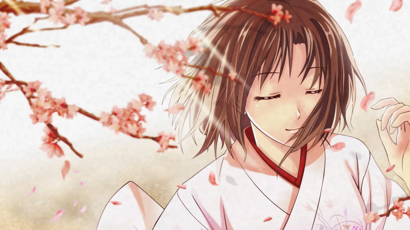 девушка, аниме, сад грешнков, shiki ryougi, kara no kyoukai