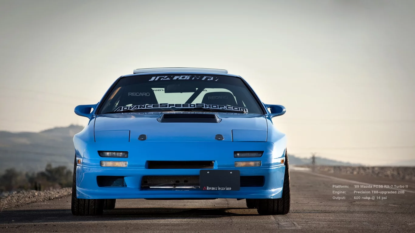 мазда, mazda rx7, тюнинг, 1989