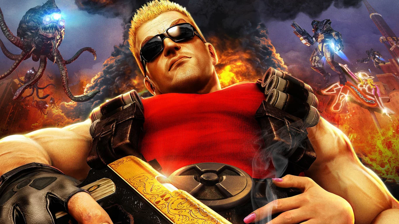 осьминоги, duke nukem forever, мужик
