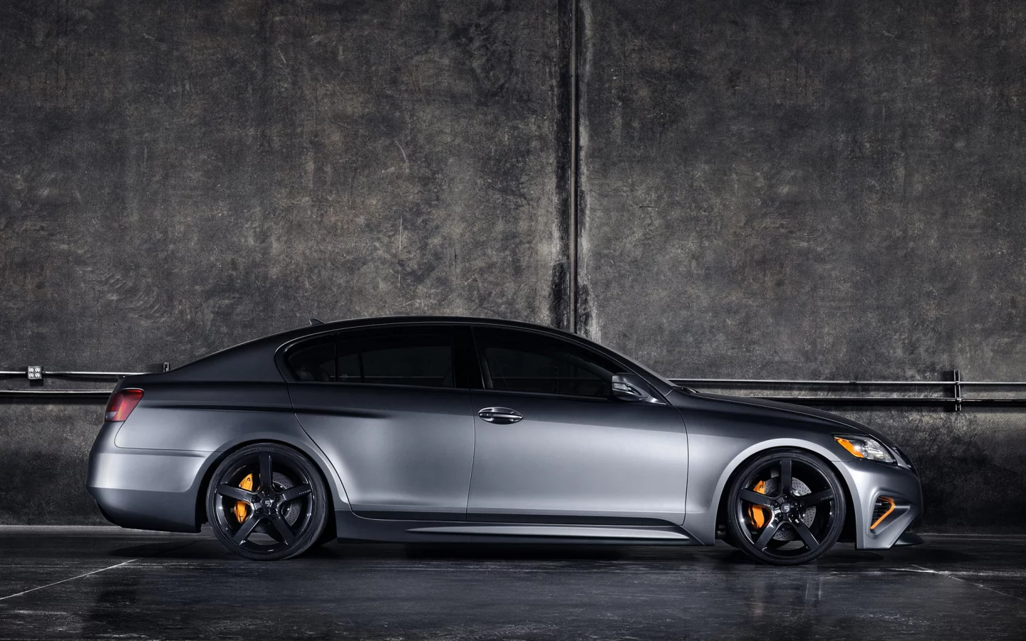 lexus, gs460, five, axis, боковая часть