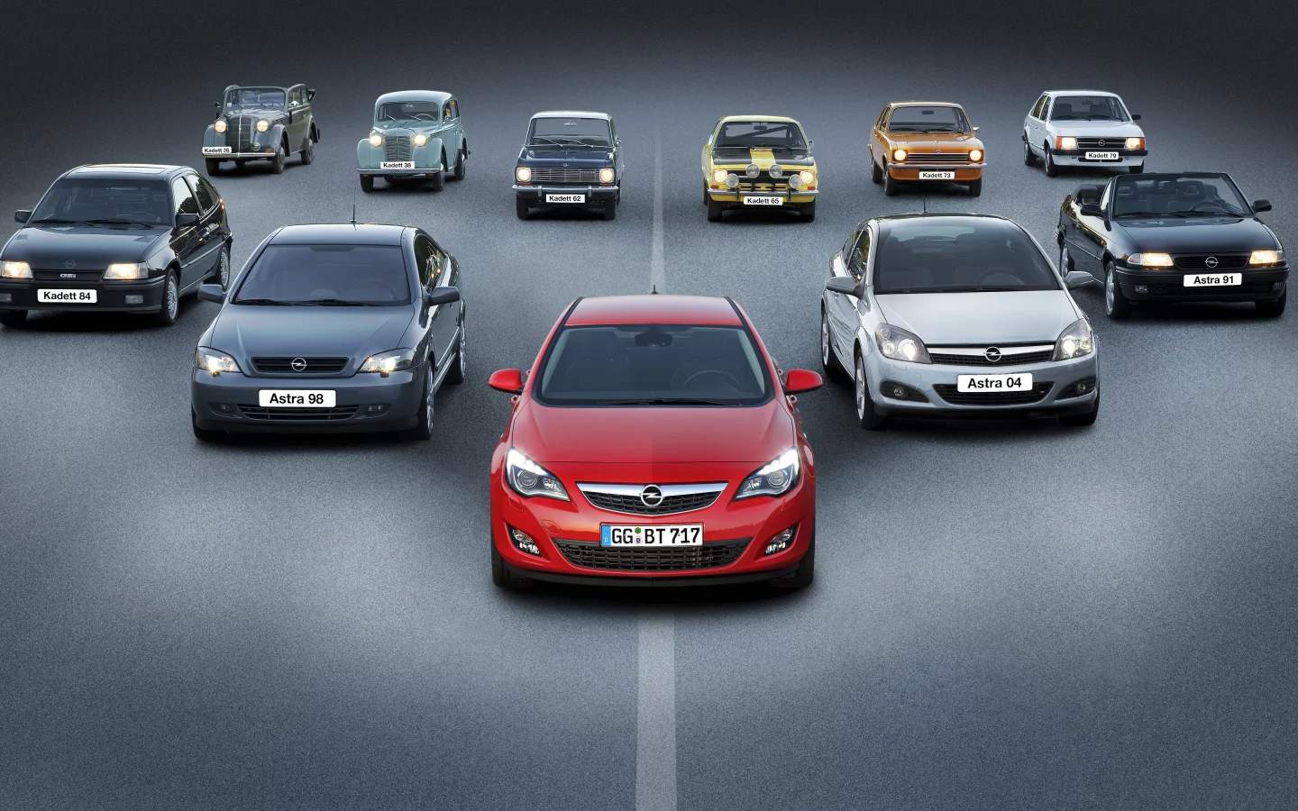 машины, фон, история, astra, kadett, модельный рад, линейка, opel