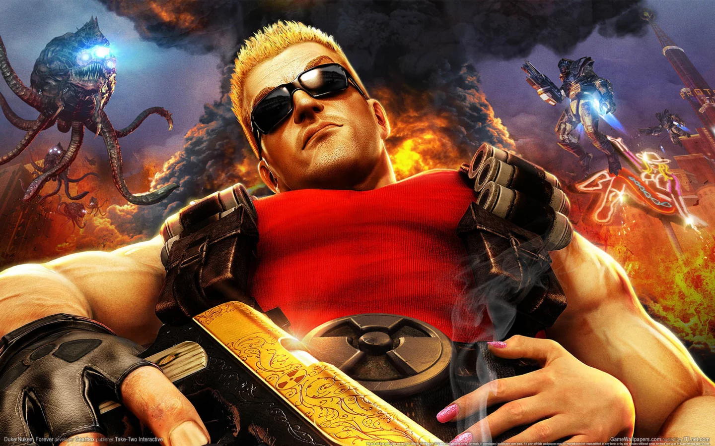 осьминоги, duke nukem forever, мужик
