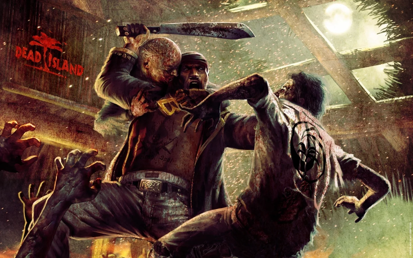 игра, dead, island, зомби