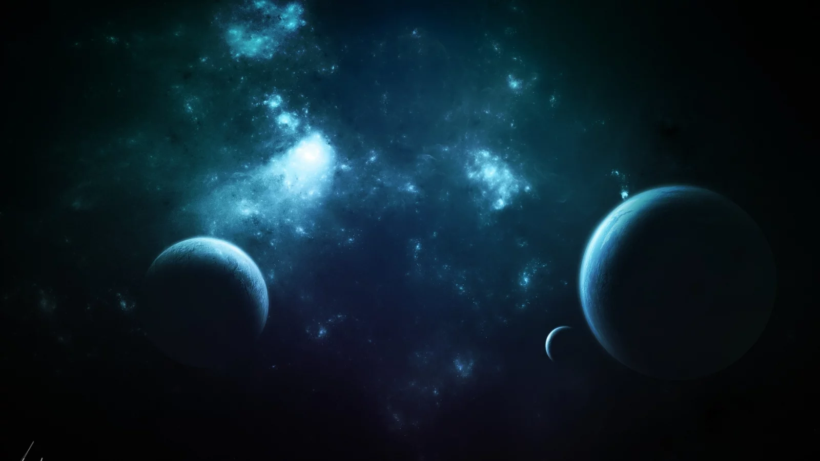 спутники, звезды, планеты, nebula, созвездие
