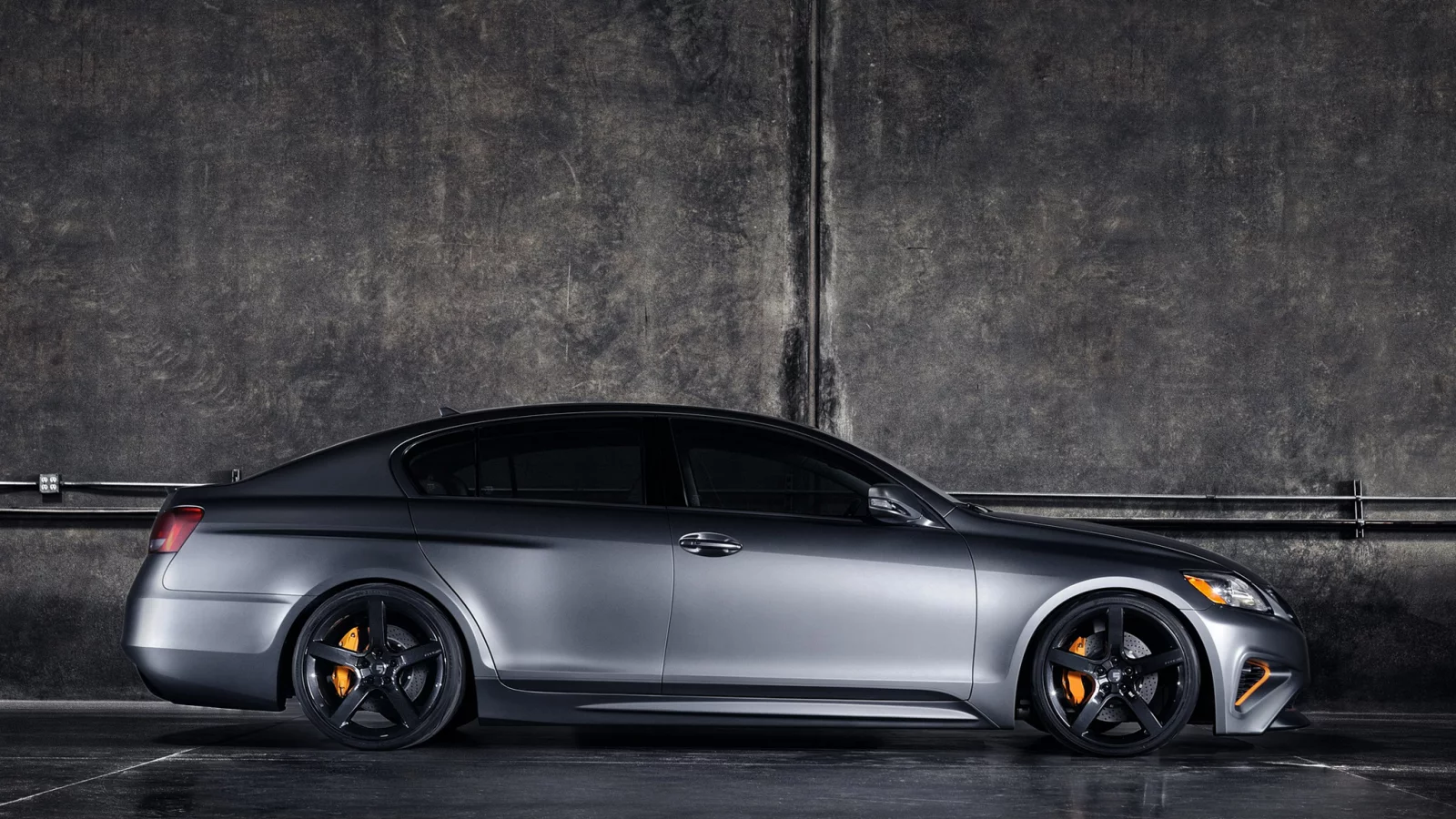 lexus, gs460, five, axis, боковая часть