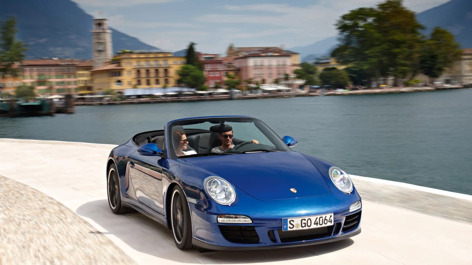 911 carerra, porsche, море, синий