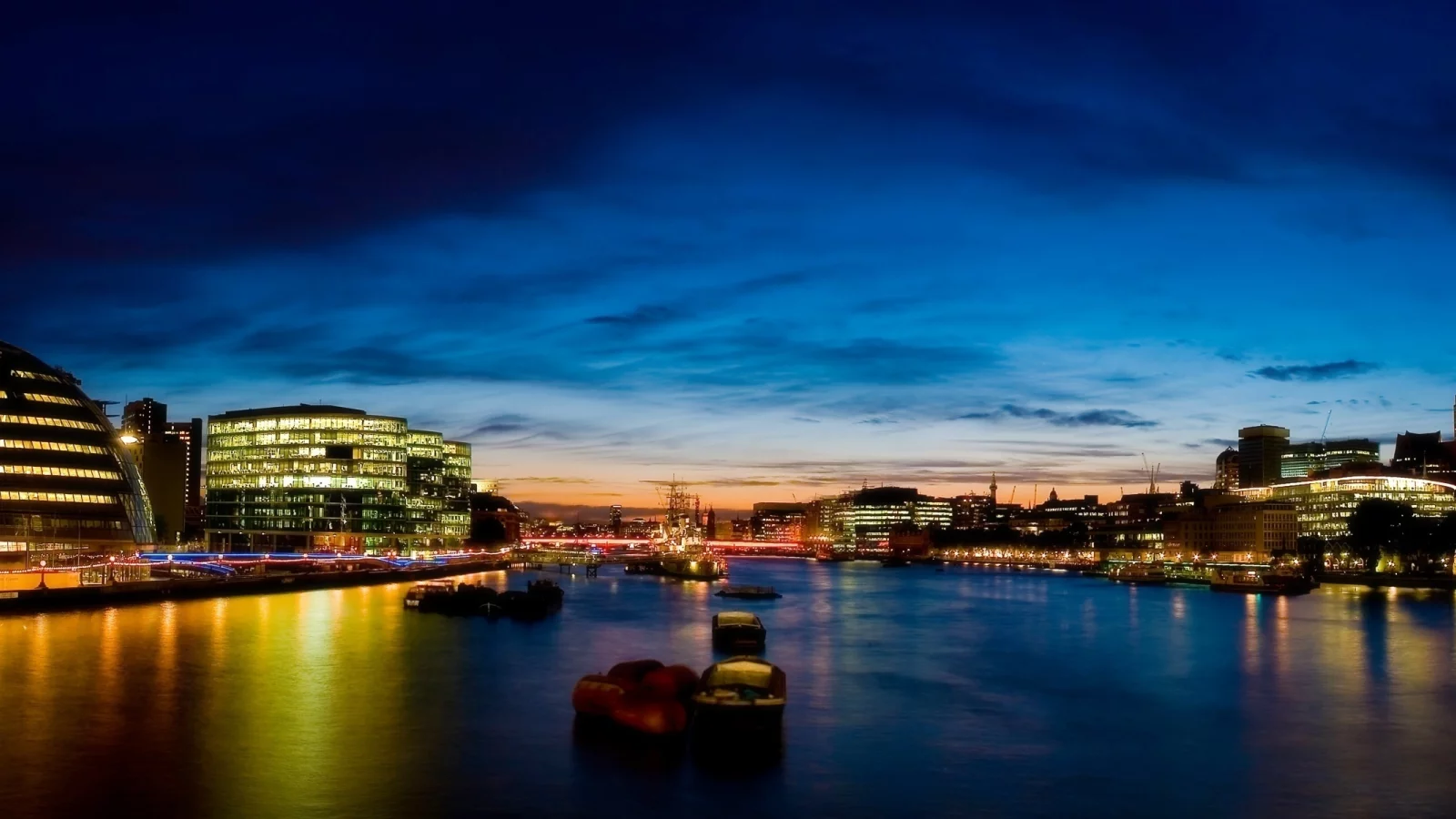 река, вечер, london, лондон