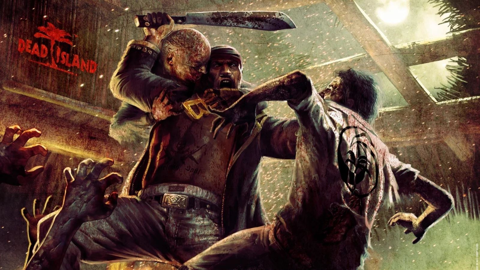 игра, dead, island, зомби