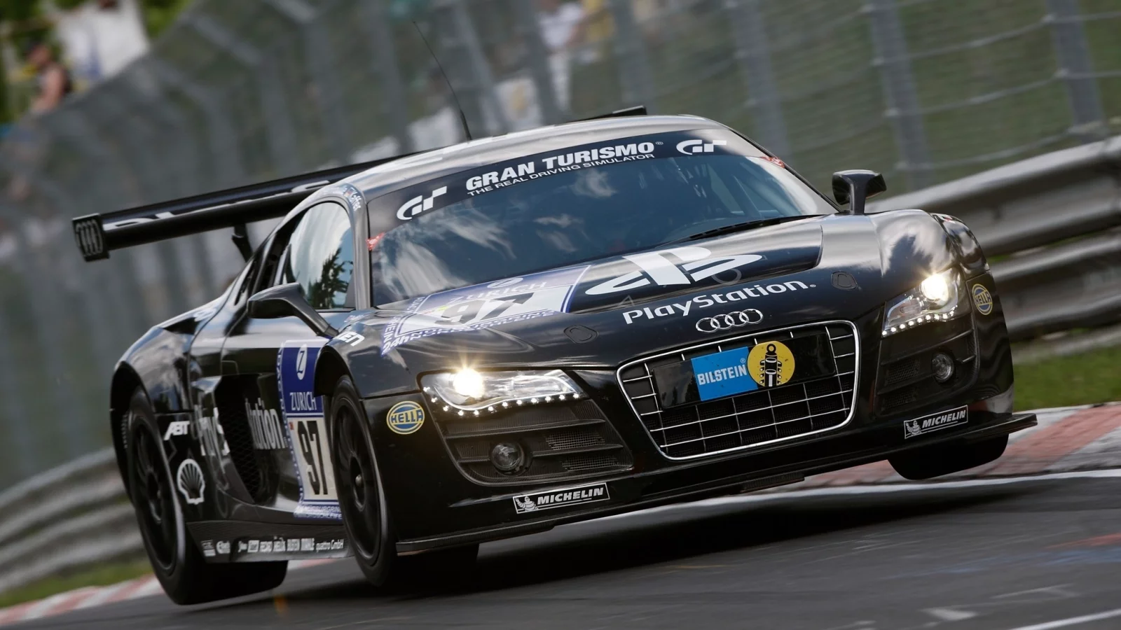 лейблы, michelin, hella, playstation, компании, audi, gran turismo, спонсоры, bilstein, деколи, lms, r8, shell, ауди, наклейки, abt
