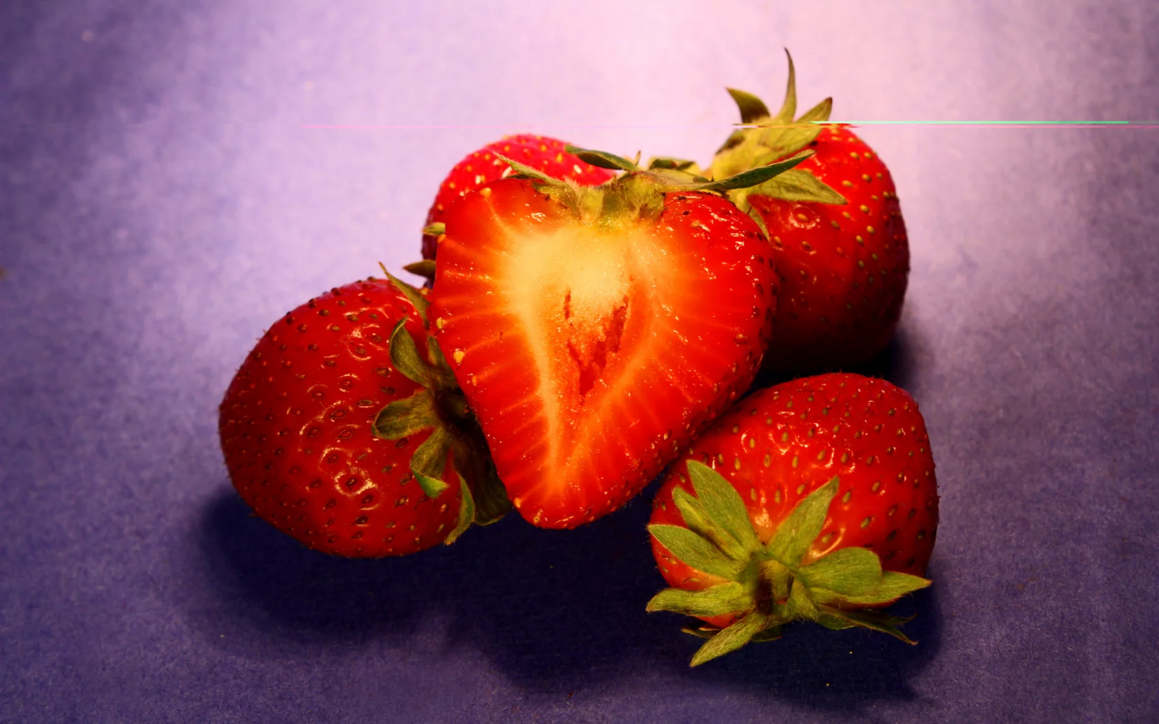 макро, ягоды, клубника, macro, фиолетовые, strawberry, ягода, еда