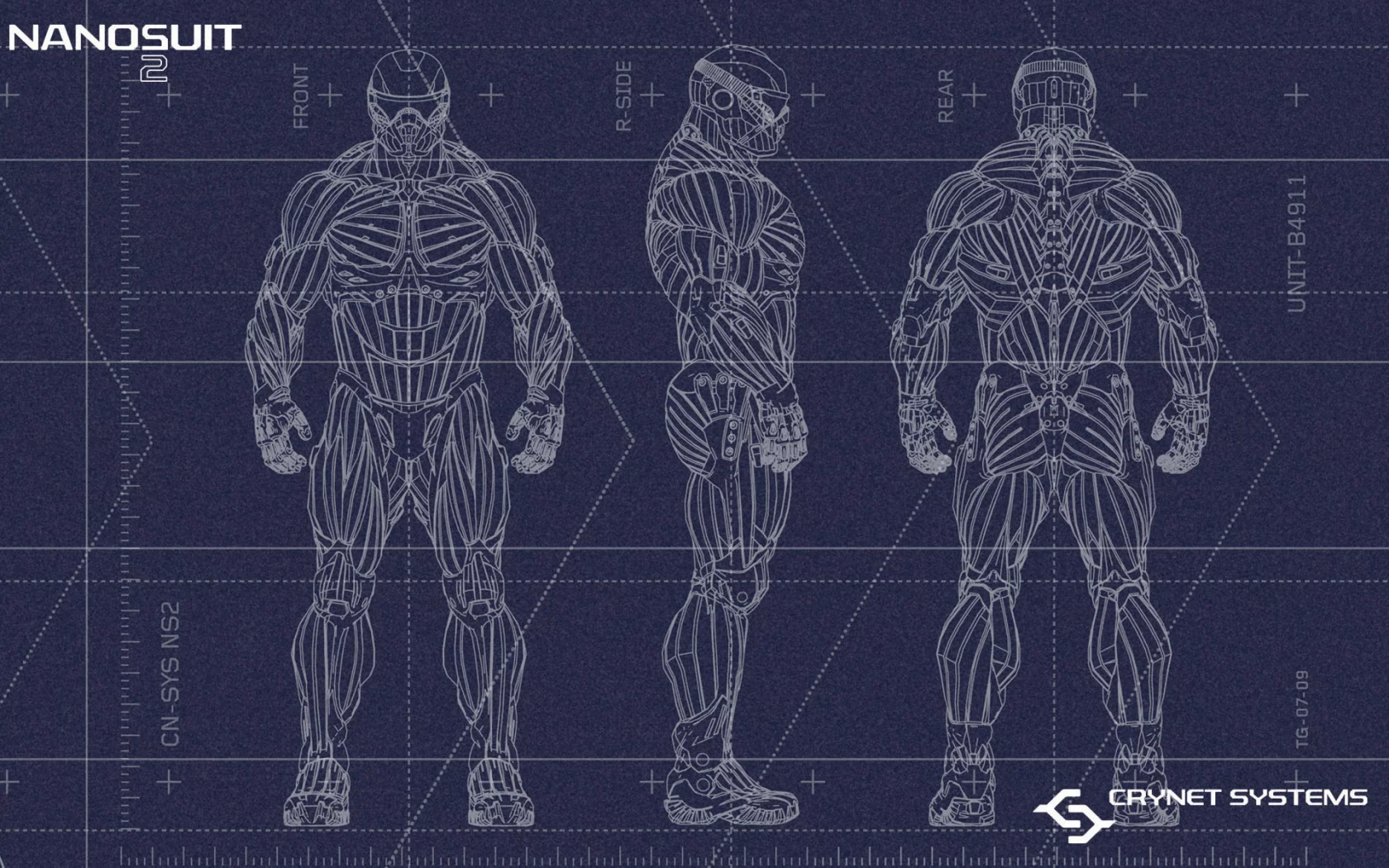 nanosuit, нанокостюм, чертёж, crysis 2