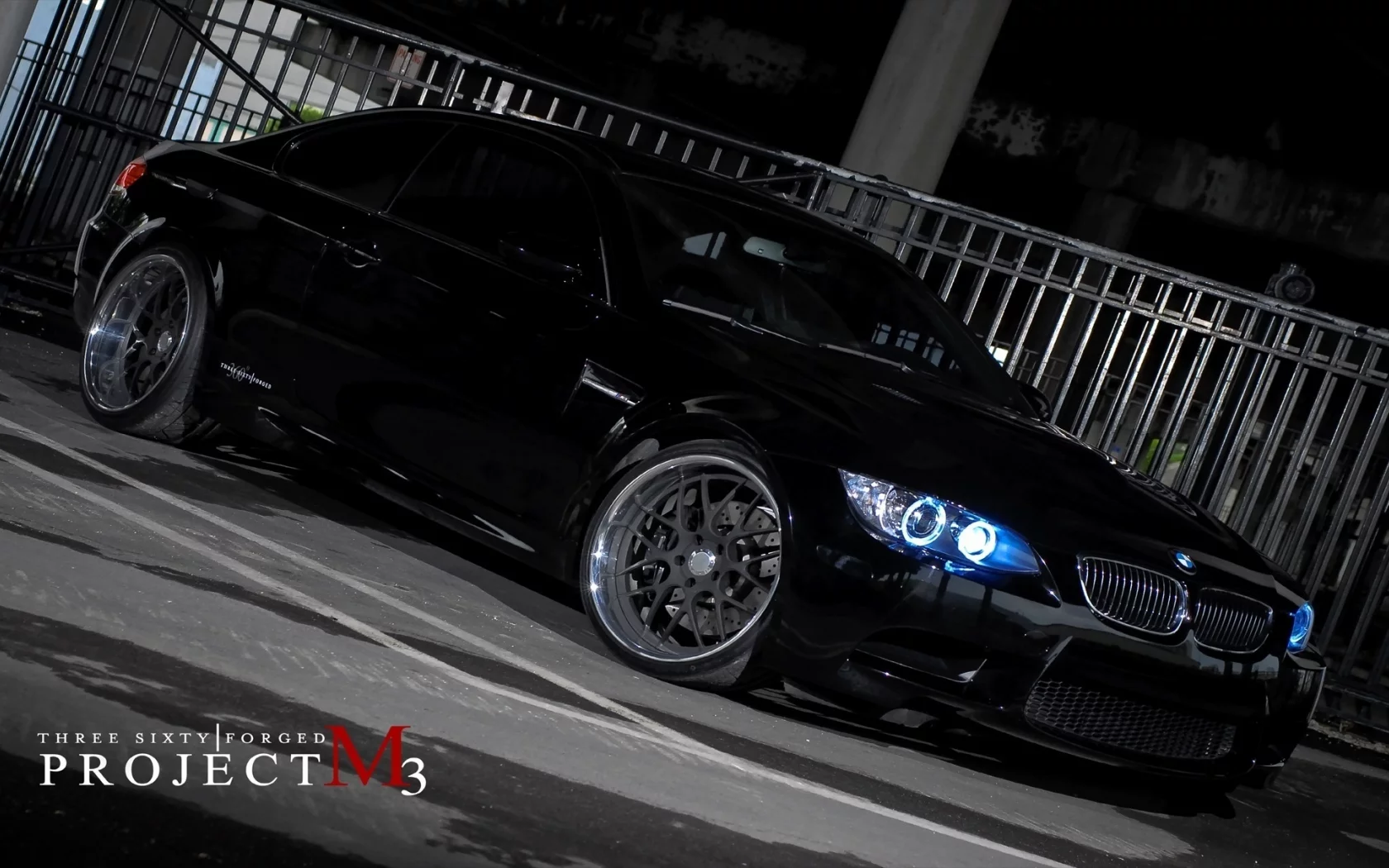project, m3, bmw, чёрная, black, 360 three sixty forged, бмв