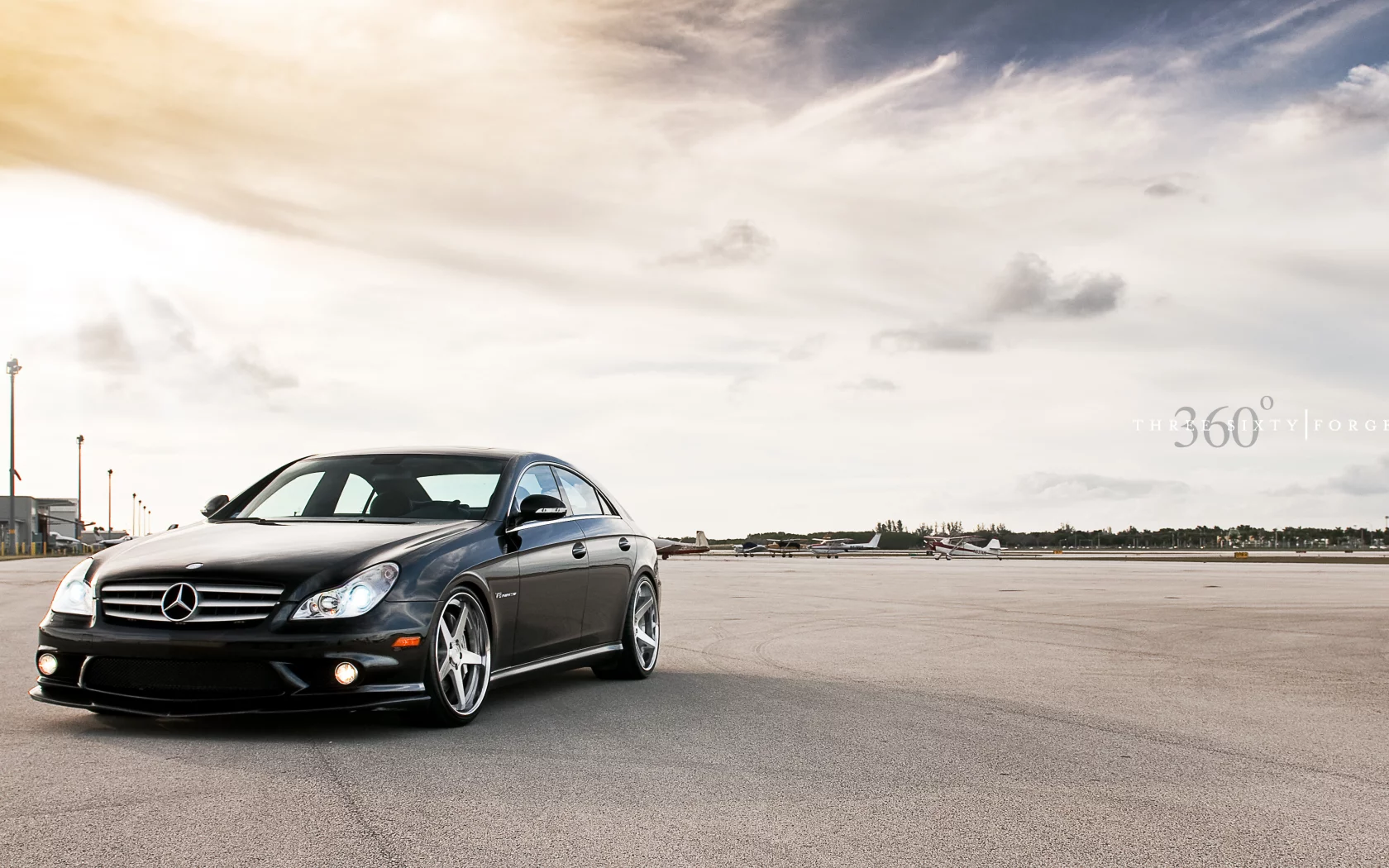 v8, передняя часть, mercedes-benz, 360 three sixty forged, мерседес, самолёты, black, c219, cls-klasse, чёрный, amg