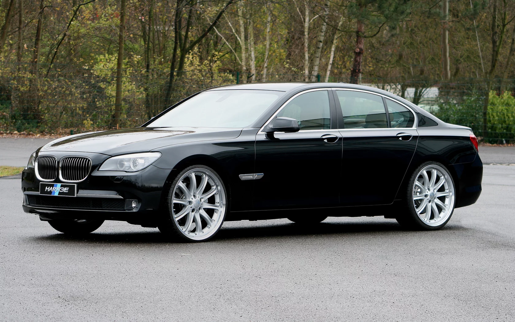 лес, черная, беха, hartge, 7 series, bmw, бешка )), диски