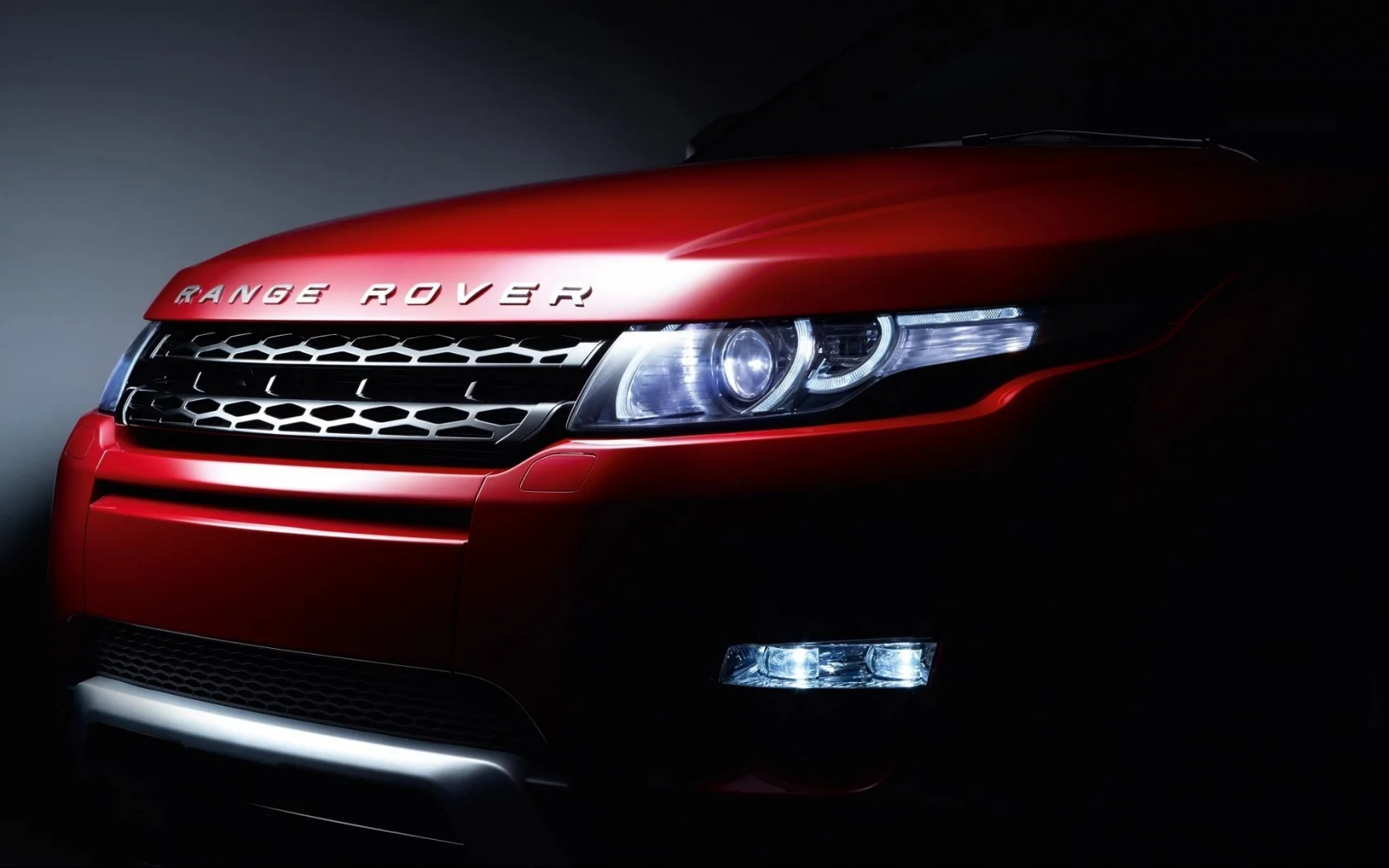evoque headlights, rover, auto, cars